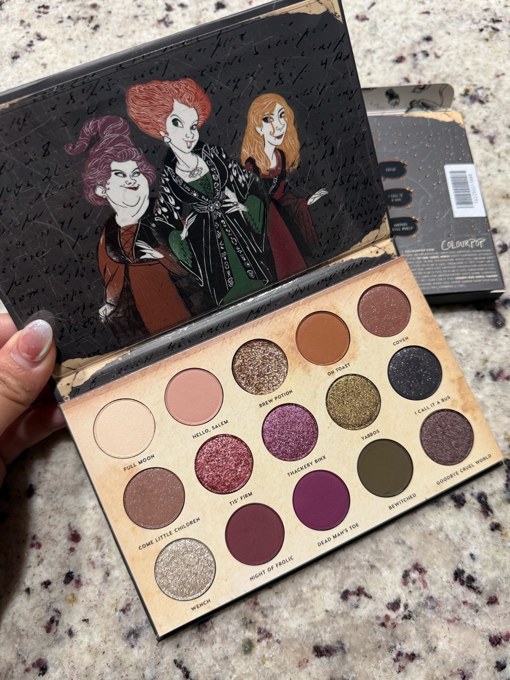 Colourpop X Hocus Pocus Palette